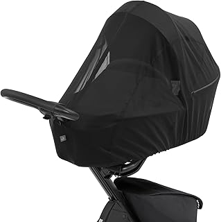 Stokke(ストッケ) 付属品 ストローラー モスキートネット​ ブラック ベビーカー小物 日よけ 虫よけカバー 細かい網状 通気性 軽量 収納 575501